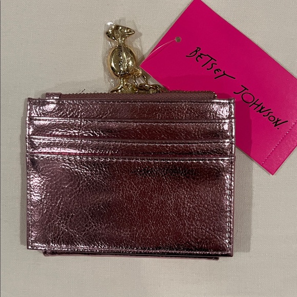 Betsey Johnson Gold OR Pink Wallet with Candy Accents | NWT - Picture 7 of 8